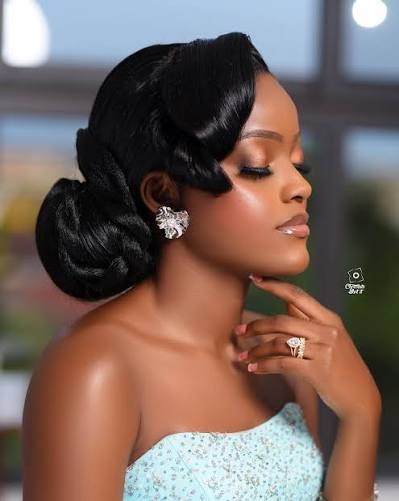 Bridal updo client