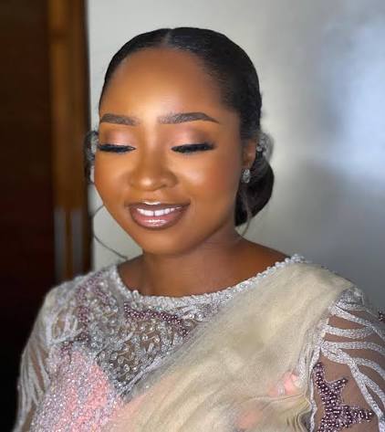 Erniekay Beauty Lab bridal client